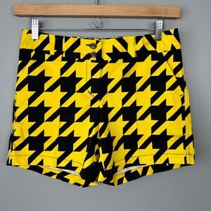 Nwt Loudmouth Golf Big Buzz Houndstooth Golf Shorts Womens Size 6